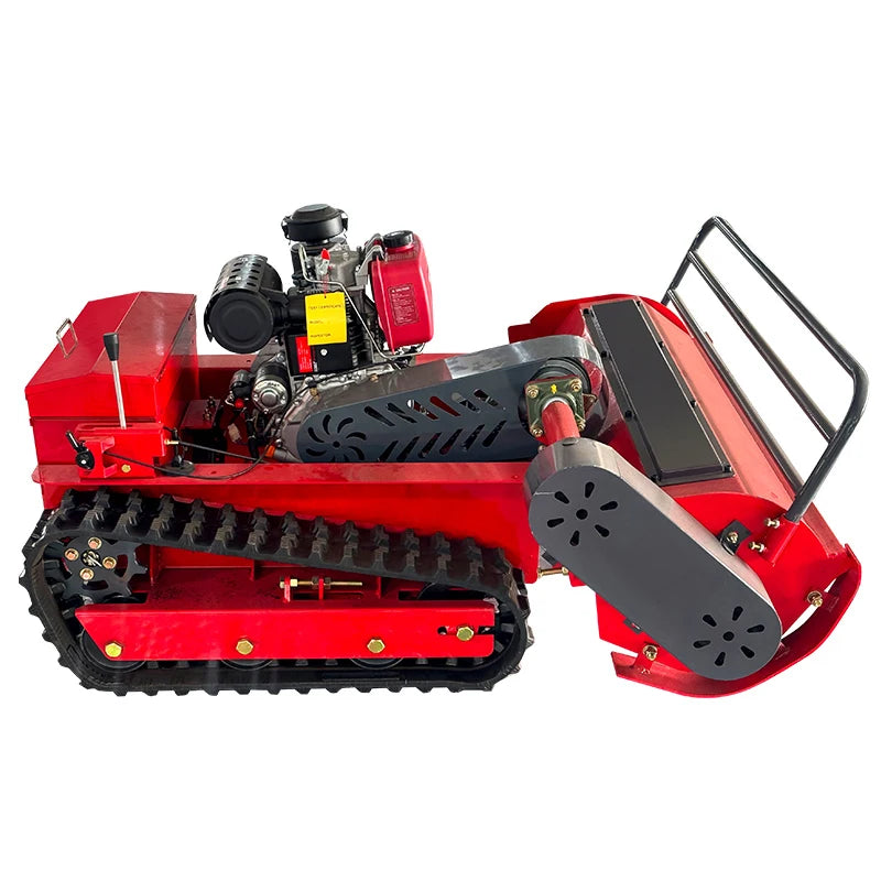 Electric Remote Control Flail Mower DIY Grade Lawn Mower with Engine Motor