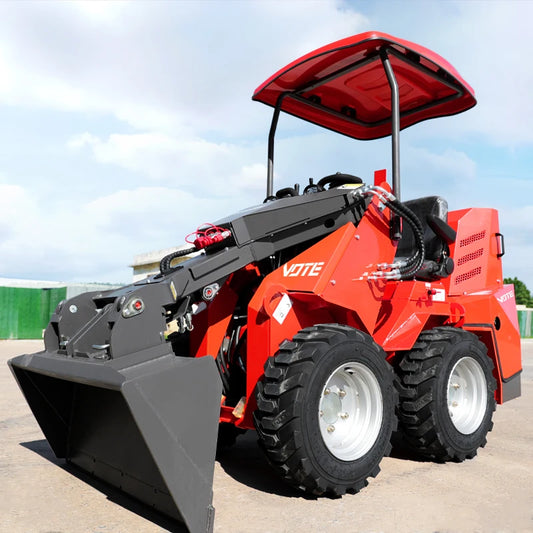 Mini Skid Steer Loader High Power Home Bulldozer