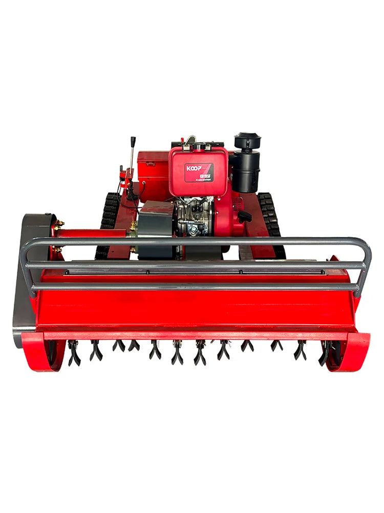 Electric Remote Control Flail Mower DIY Grade Lawn Mower with Engine Motor