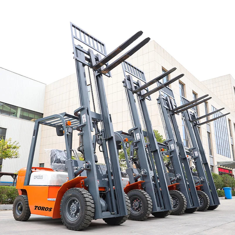 Forklift diesel 2.5 ton traction 4x4 forklift Diesel 3 ton 3.5 ton diesel