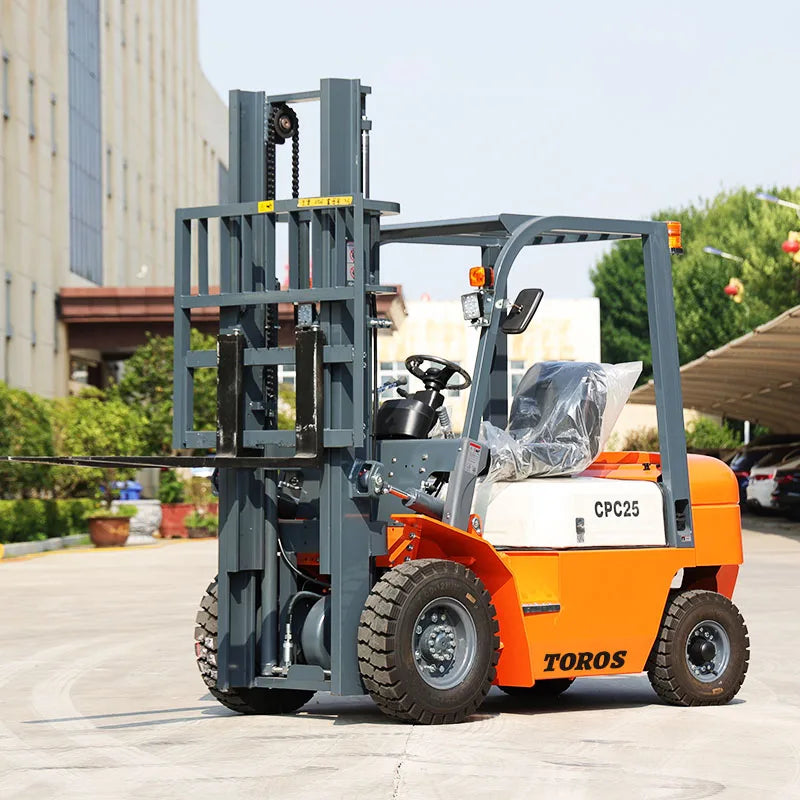 Forklift diesel 2.5 ton traction 4x4 forklift Diesel 3 ton 3.5 ton diesel