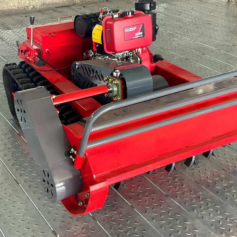 Electric Remote Control Flail Mower DIY Grade Lawn Mower with Engine Motor